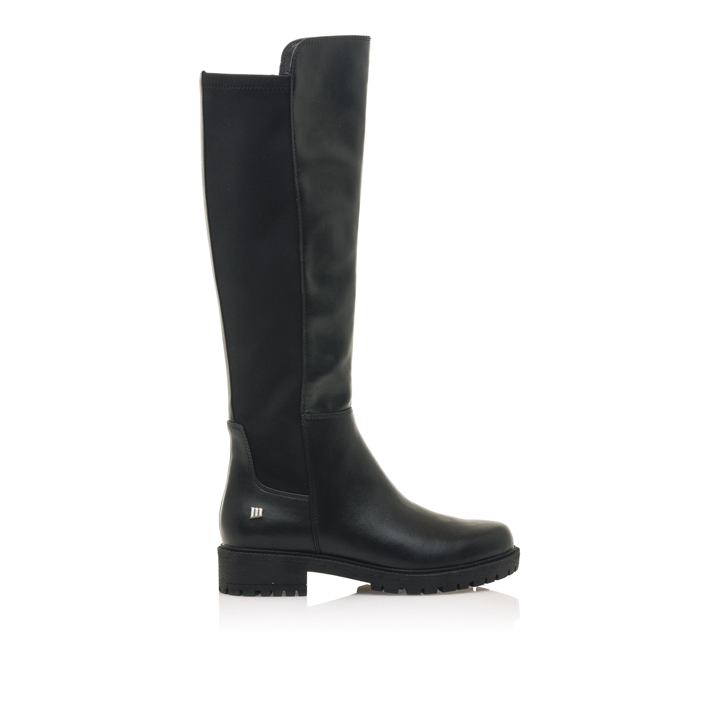 Botas altas shop negras planas mujer